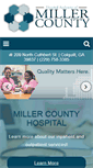 Mobile Screenshot of millercountyhospital.com